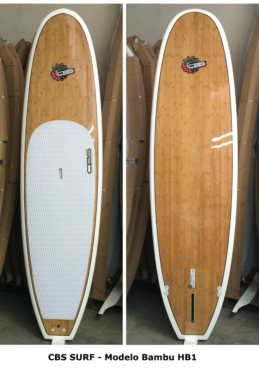 Cbs Surf - Stand Up Paddle - Bambu, Madeira, Fibra Carbono ...