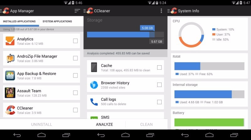 ccleane Resultado de imagem para ccleaner android