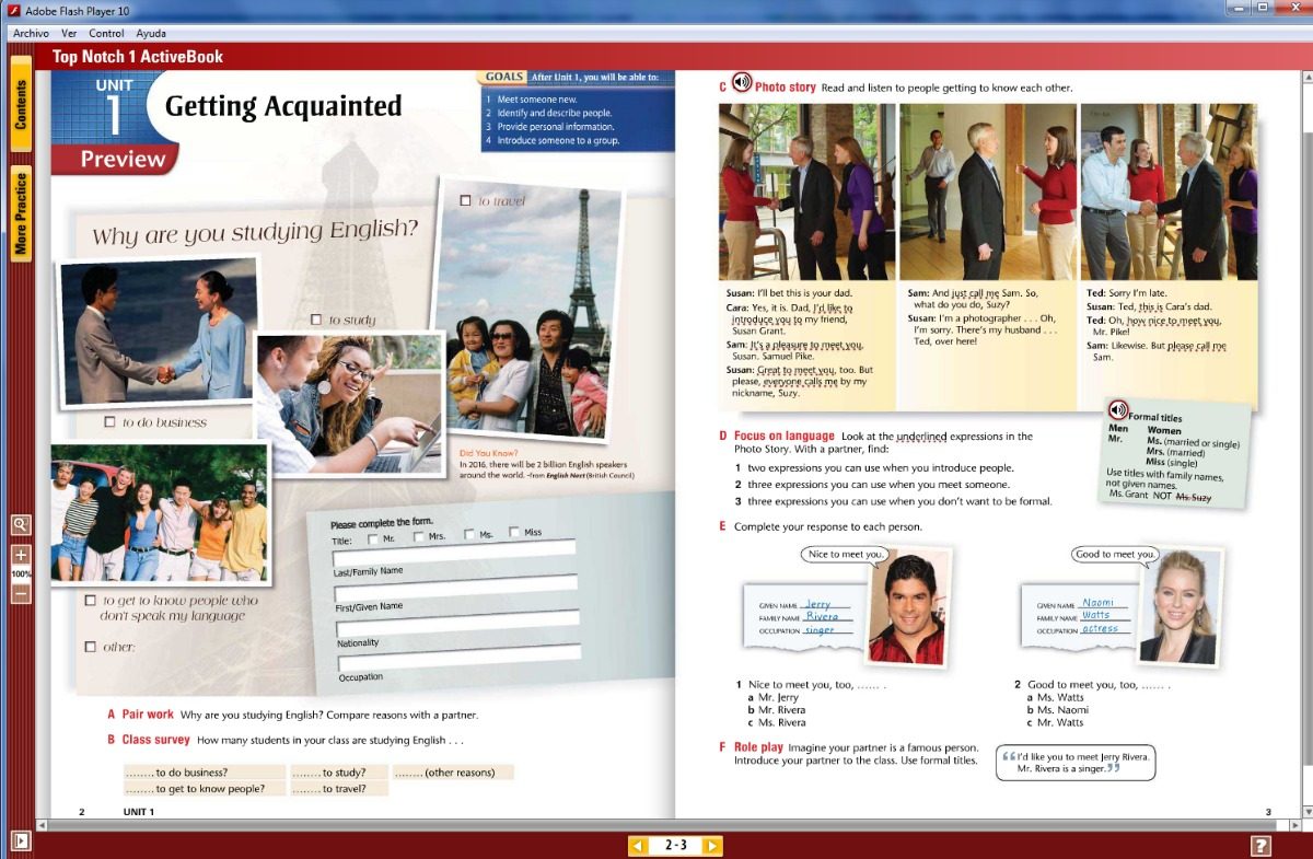 Top Notch 1 Second Edition With Active Book