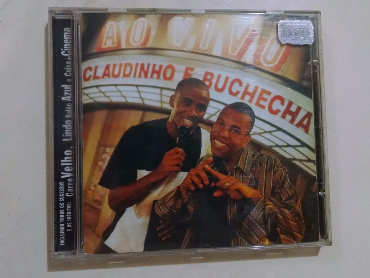 claudinho e buchecha cd ao vivo