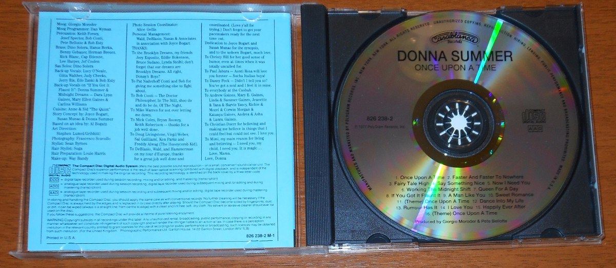 Donna Summer Once Upon A Time Erase Una Vez Donna Summer Once Upon A Time Erase Una Vez