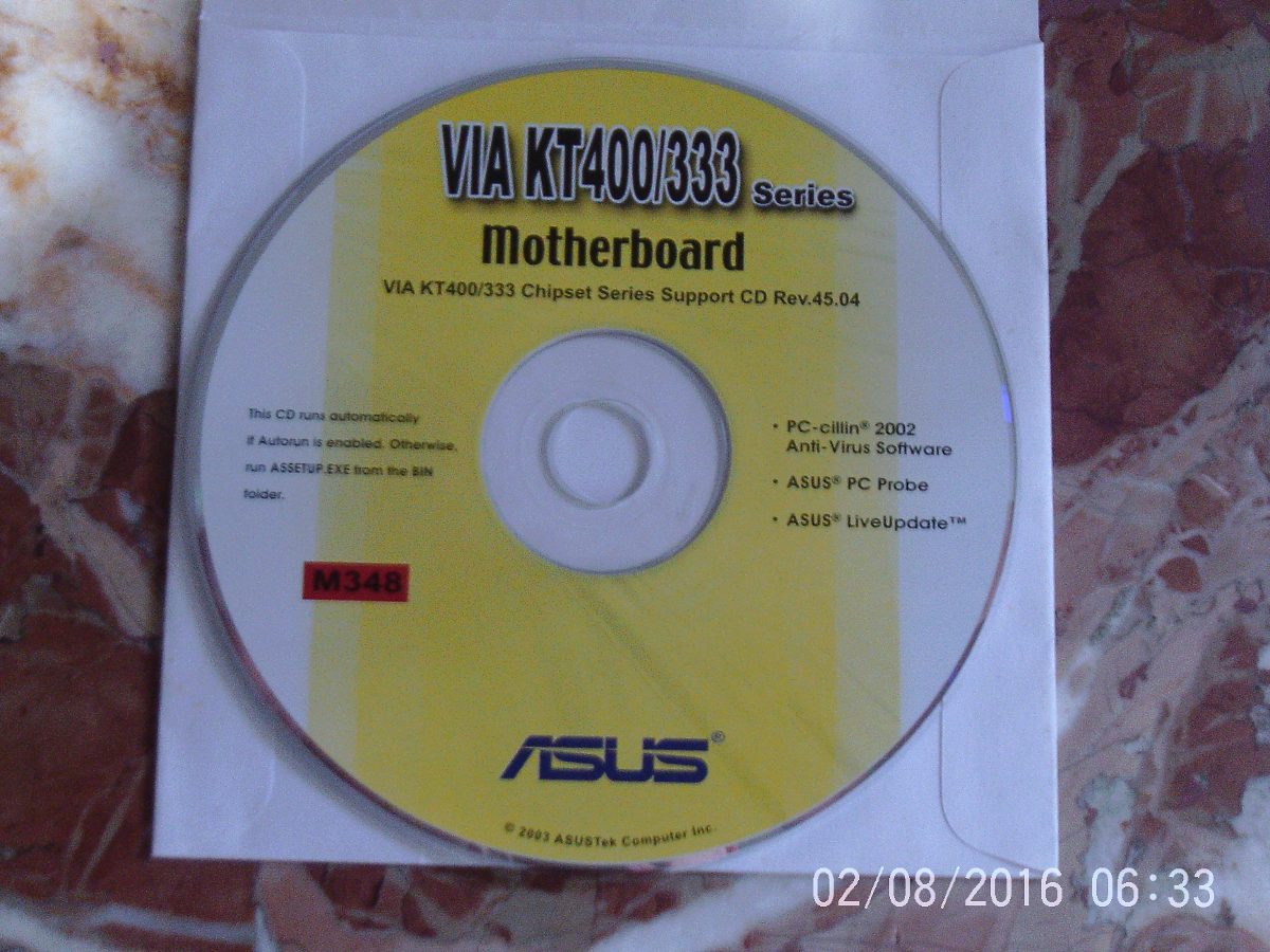 asus via kt400/333