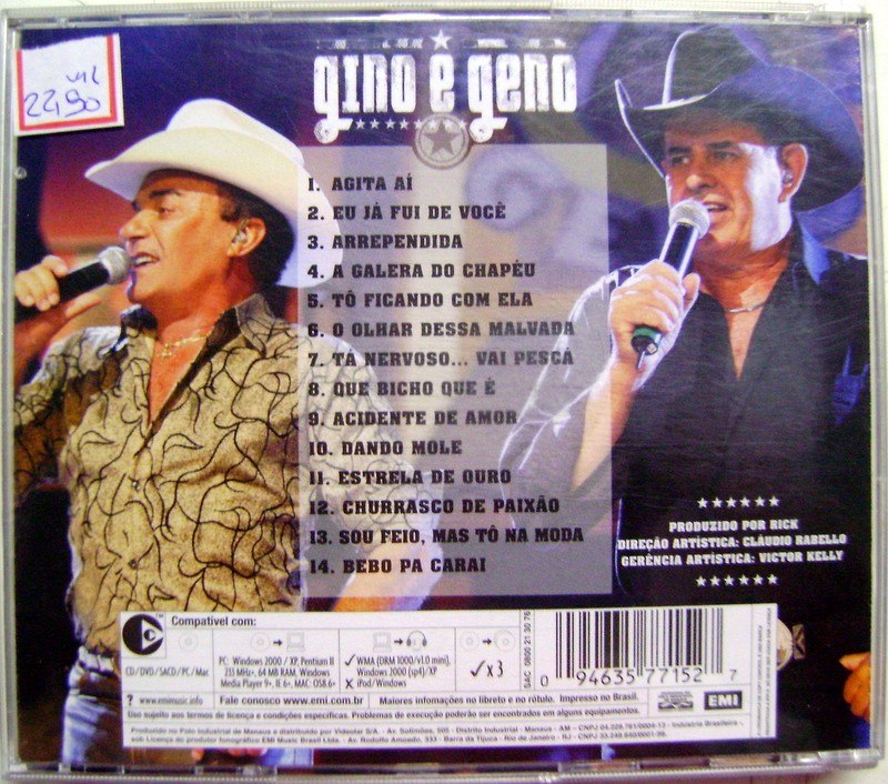 gino e geno galera do chapeu