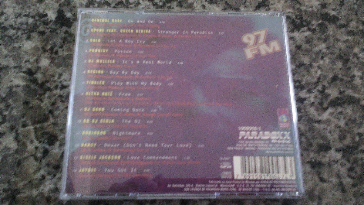 cd hot nine seven technc 97 fm volume 6 raridade technc