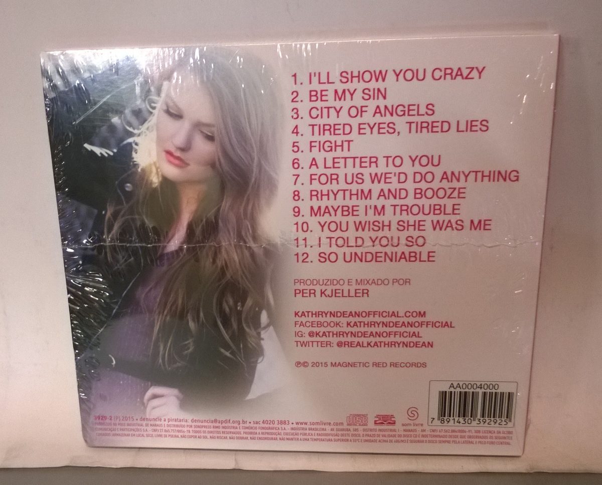 cd kathryn dean hit the lights promoção somente hoje r 44 35 em