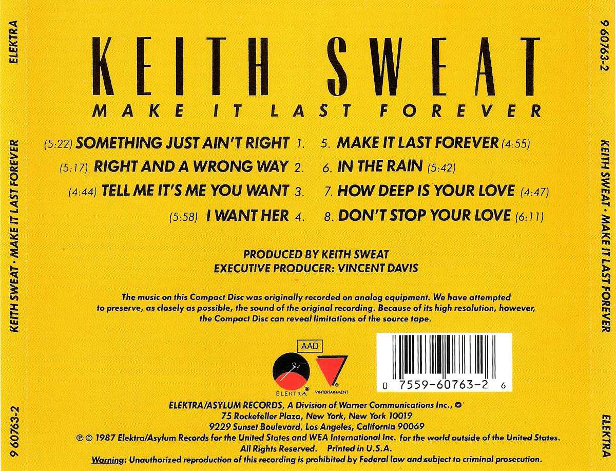 cd keith sweat make