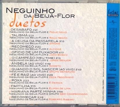 cd neguinho da beija flor duetos