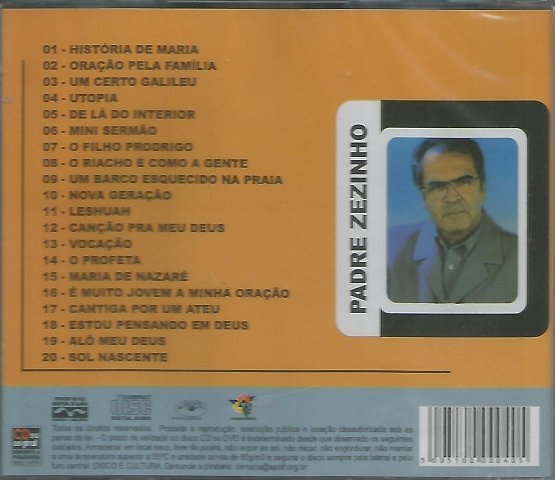 Resultado de imagem para cd grandes sucessos padre zezinho