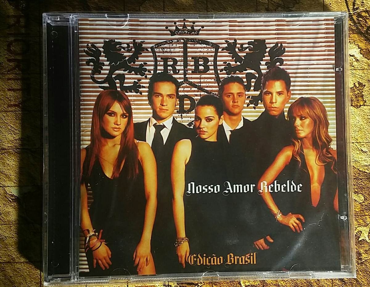 Cd Rbd Nosso Amor Rebelde Ediçao Brasil Original Lacrado R 4599 Em Mercado Livre 