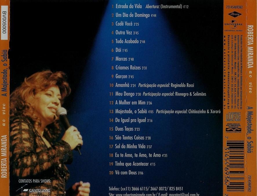 cd roberta miranda majestade o sabia cd roberta miranda majestade o sabia
