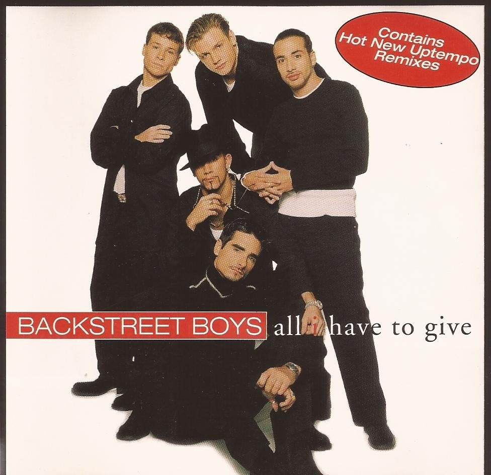 All I Have To Give Cd-single-backstreet Boys-all I Have To Give-importado - R$ 45,00 em