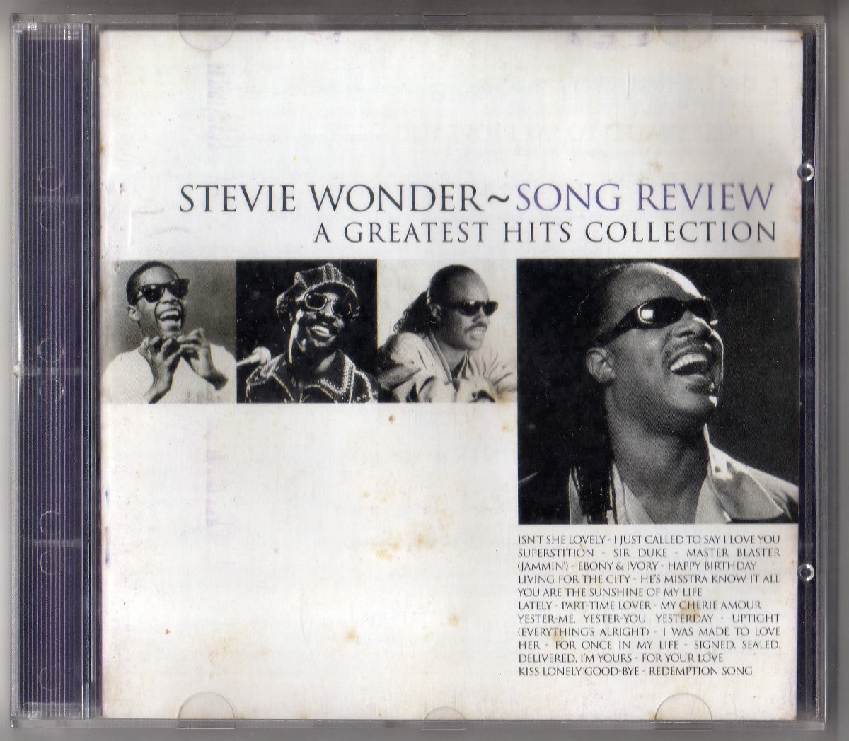 Cd Stevie Wonder - Song Review - A Greatest Hits Collection - R$ 32,00.