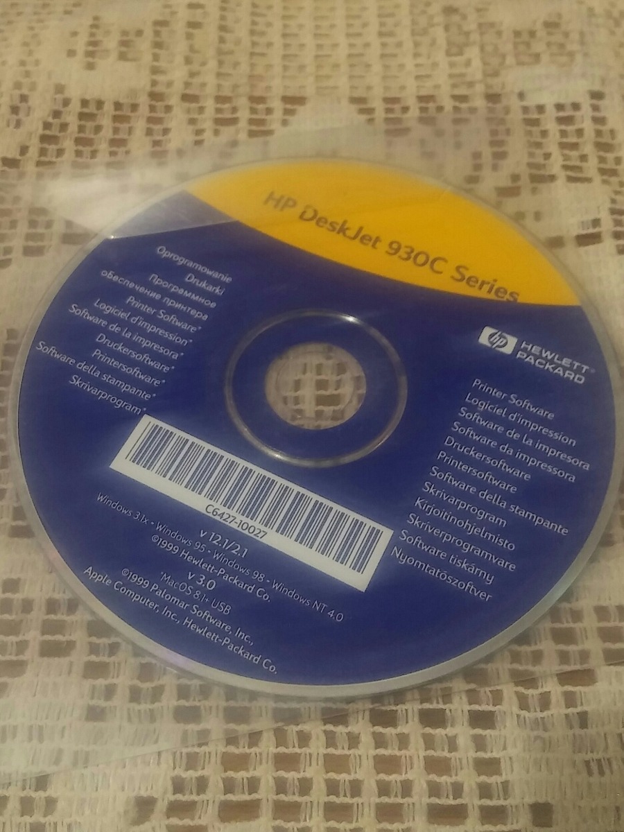 cd y manual de instalacion para hp deskjet 930c. Cargando zoom.