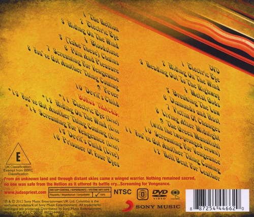 cd dvd judas priest