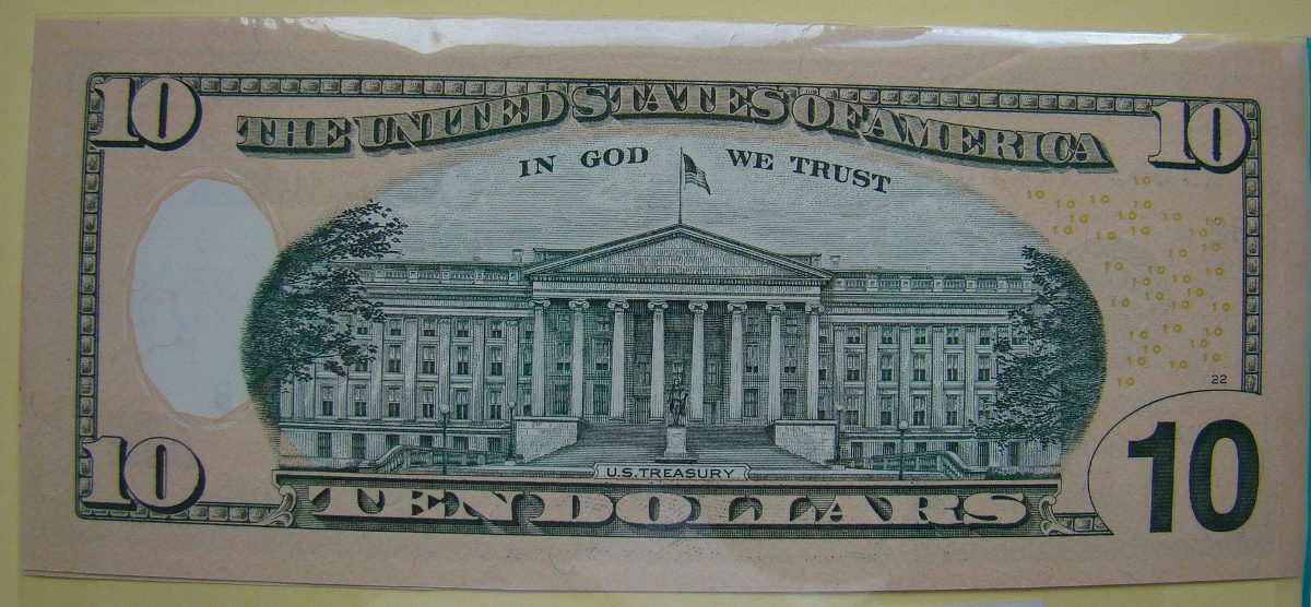 Cédula Nota Dez (10) Dólares Americanos Fe Pague Até 12 
