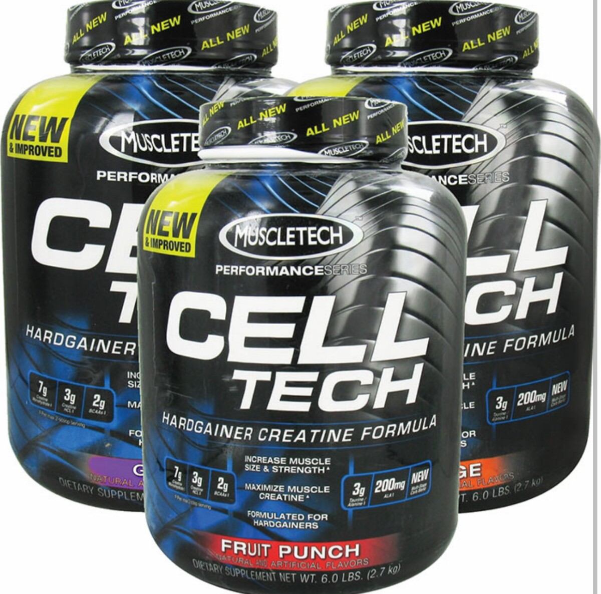 Celltech 6 Lb Muscletech Creatina Para El Aumentar Masa 197.900