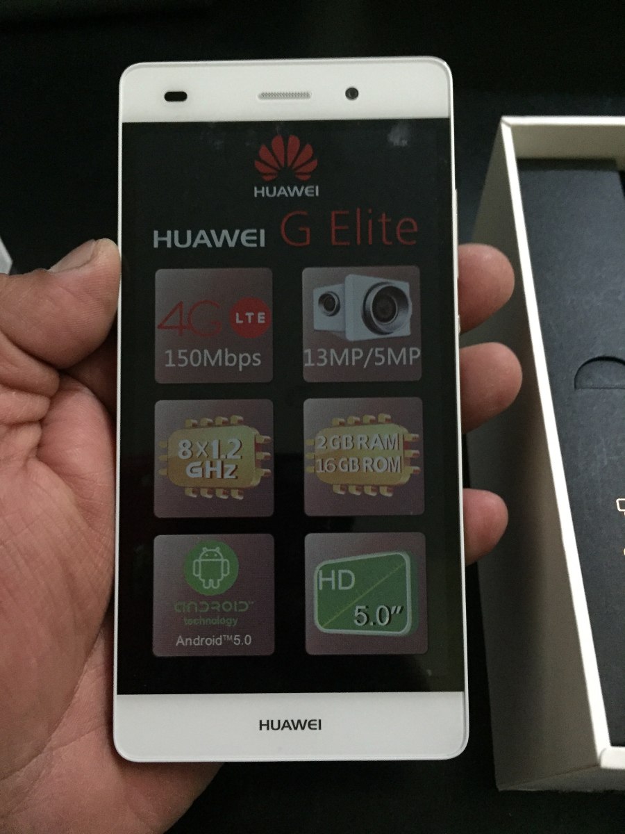 Celular Huawei Modelo G Elite Color Blanco Nuevo Iusacell Celular Huawei Modelo G Elite Color Blanco Nuevo Iusacell