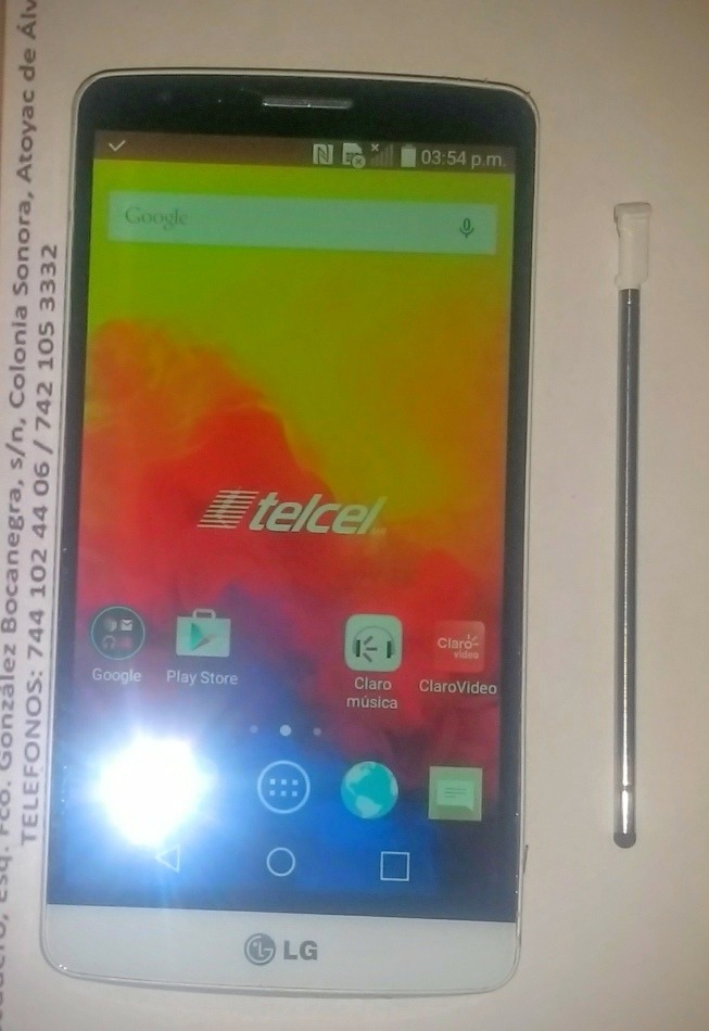celular lg g3 stylus poco uso telcel ningun detalle 2 400 00 en