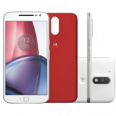 Celular Motorola Moto G4 Plus 32gb Câmera 16mp Branco ...