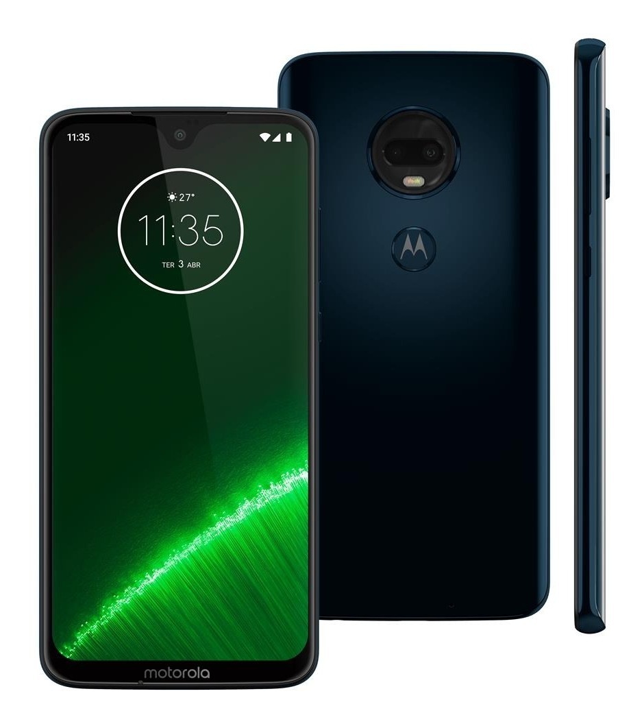 Moto G7 Plus - 64GB, tela de 6.2"