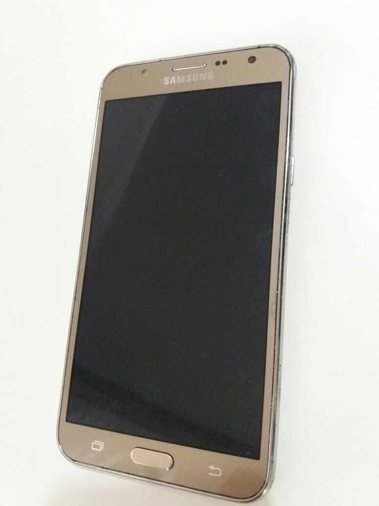 Celular Samsung J7 700 Usado Dourado - R$ 499,00 em