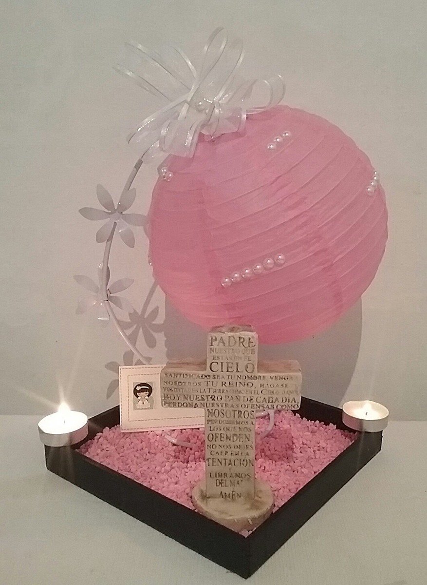 Centro De Mesa Primera Comunión, Bautizo, Baby Shower - $ 189.00 en