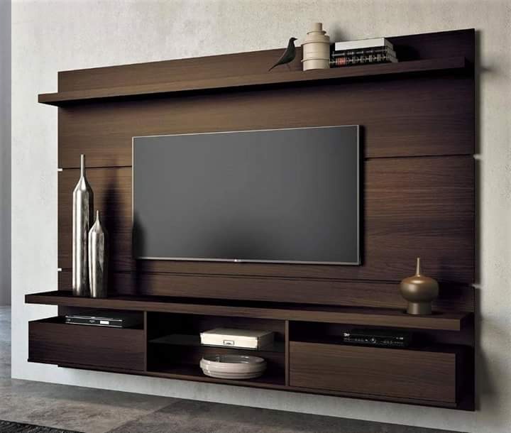Mueble Rack Para Tv, Centro De Entretenimiento En Melamina - S/ 650,00
