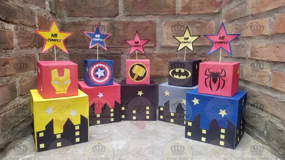 cumpleaños superheroes