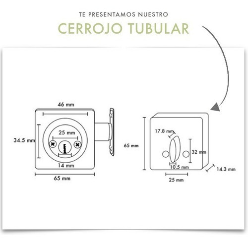 Cerrojos puertas madera