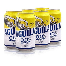 Cerveza Aguila Cero X6 Sin Alco - mL a $10