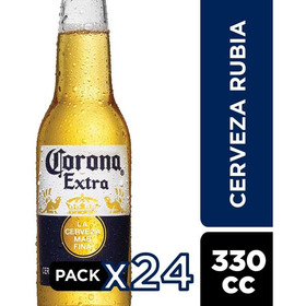 Cerveza Corona Botellín 24 Unidades 330cc