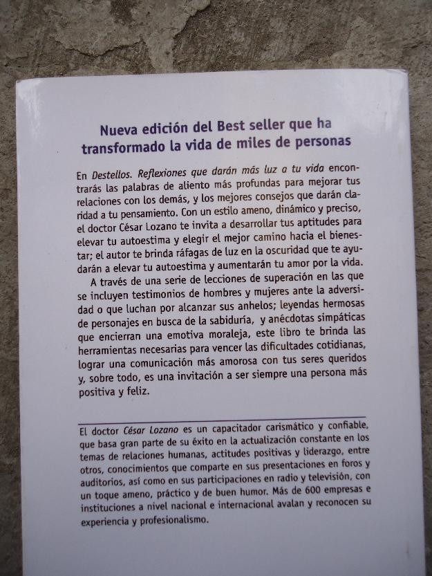 destellos cesar lozano