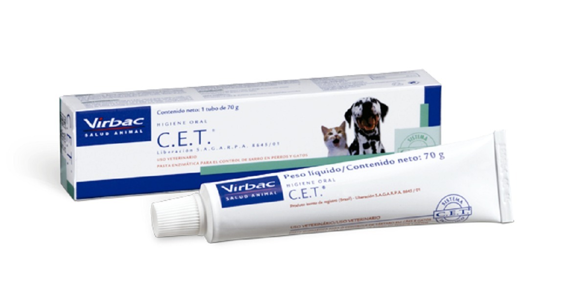 Cet Pasta De Dente Cães Gatos Virbac Venc. 08/2021 R 62,50 em