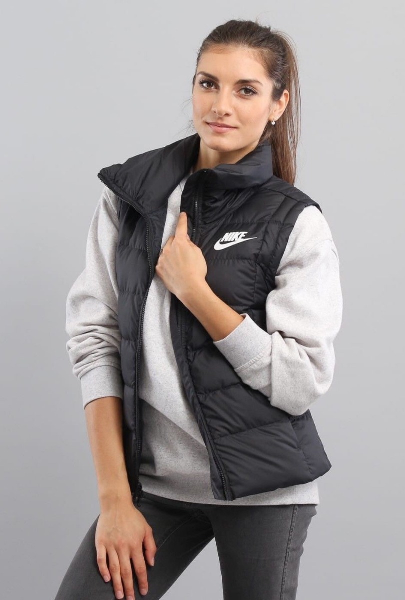 Chaleco Nike Nsw Down Fill Vest Mujer Pluma 550 (854857 010)