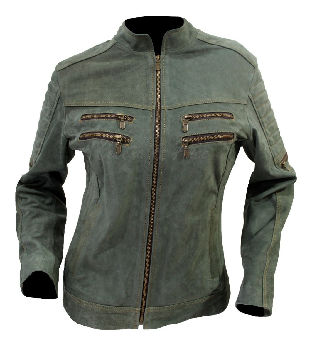 Chamarra 100 Piel Para Dama Estilo