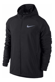 chamarra nike negra hombre