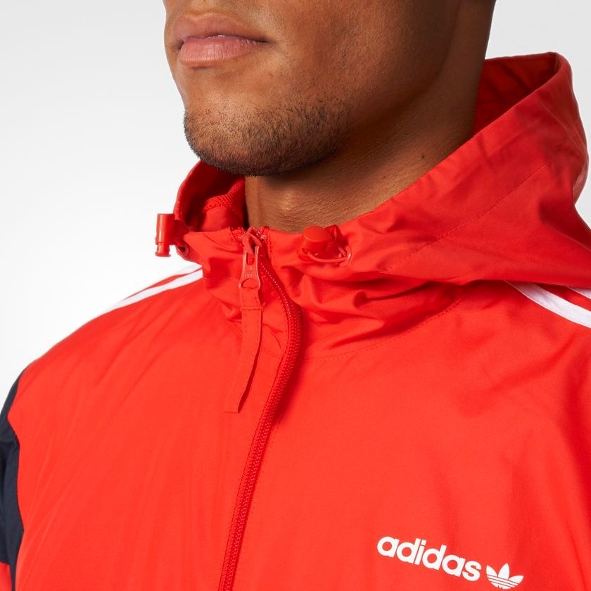 chamarra adidas roja