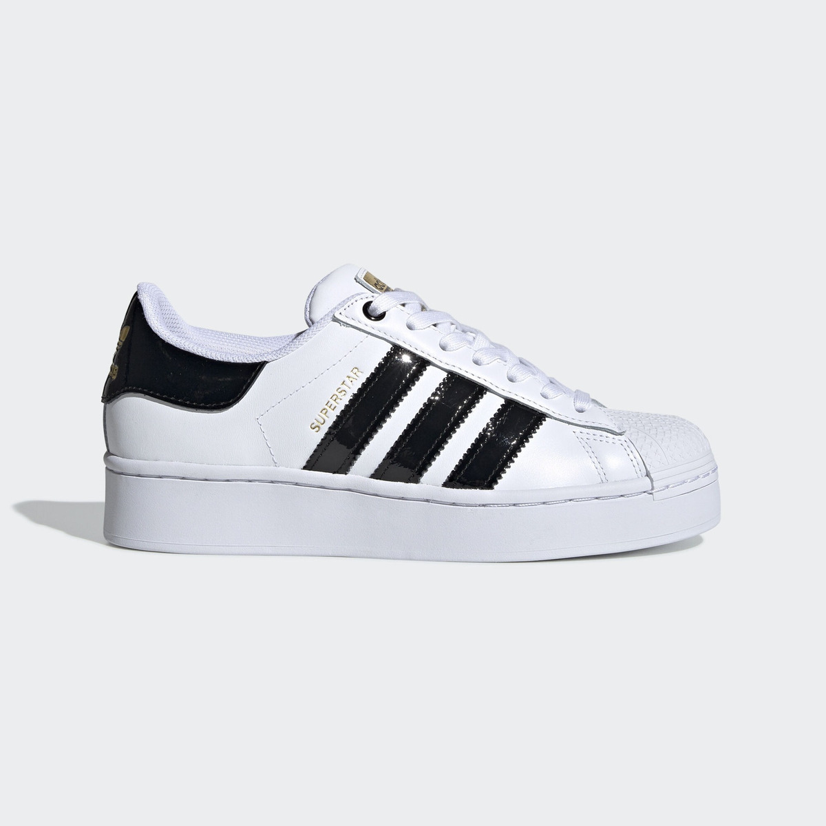 Championes adidas Super Star Plataforma Bold Blanco/negro - Championes adidas Super Star Plataforma Bold Blanco/negro -
