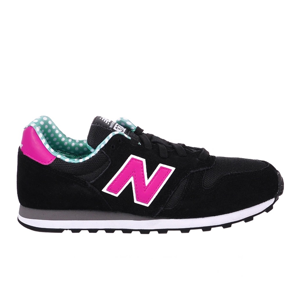 new balance negras y rosas