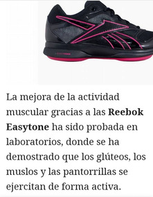 reebok easytone negras