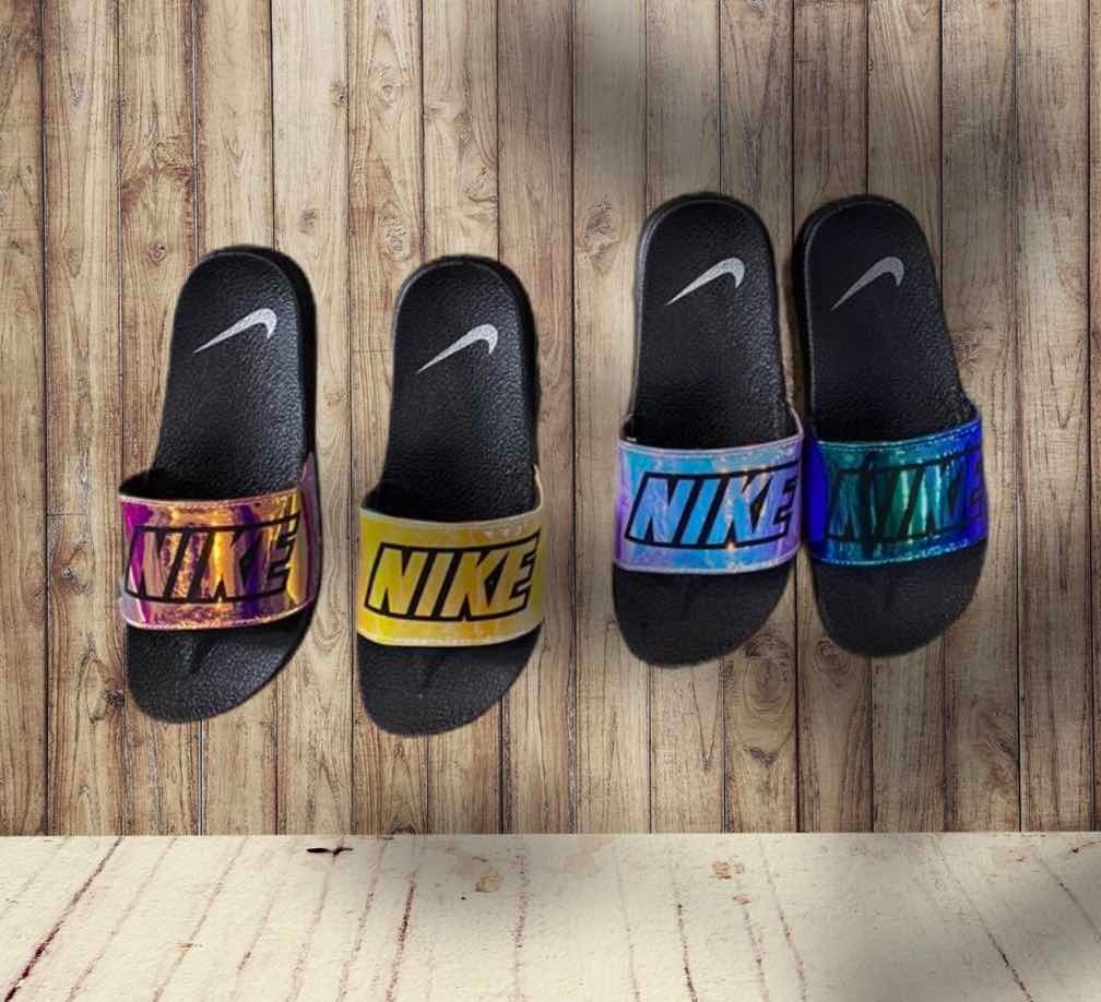 Chancletas Nike Tornasol - Bs. 1.900.000,00 en Mercado Libre