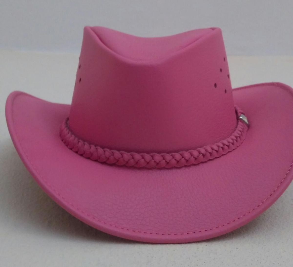 Chapéu De Couro Country Feminino Infantil Rosa - R$ 106,92 em Mercado Livre