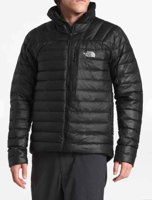 plumas north face hombre