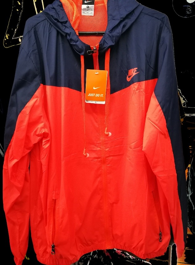 chaquetas nike hombre naranja