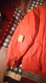 chaqueta reebok hombre marron