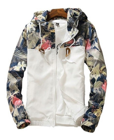 chaqueta de flores hombre