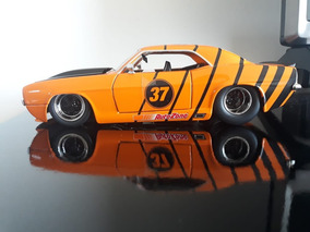 Chevrolet Camaro 1969 azul con llamas maqueta de coche 1:24 jada Toys