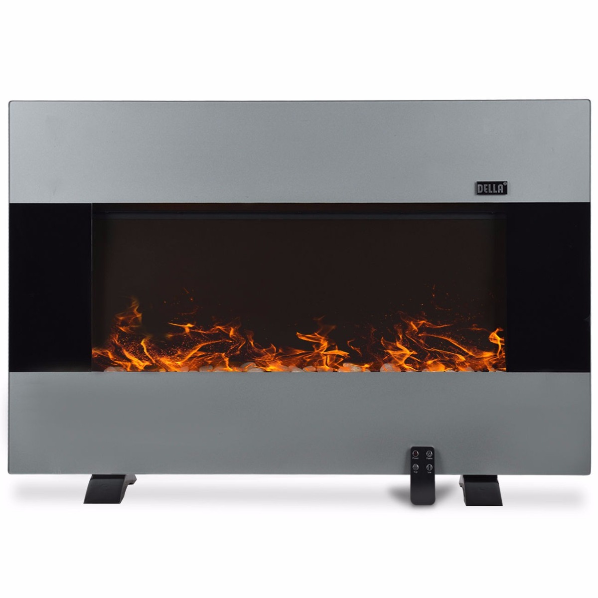 Chimenea Eléctrica De Pared 36 Pulgadas Control Remoto - $ 6,990.00 en