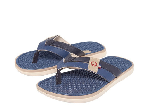 Chinelo Cartago Infantil Velencia Bege Azul 005023 - R$ 58,24 em Mercado Livre