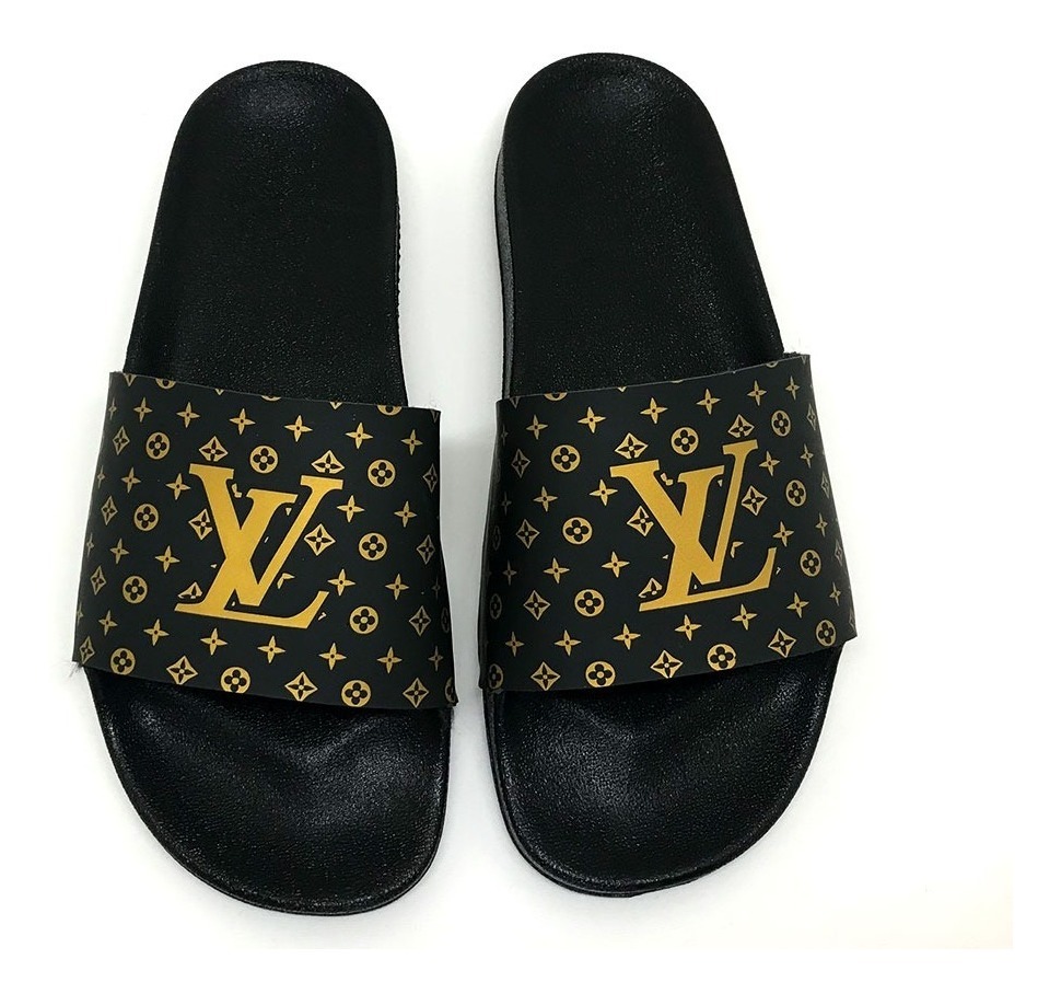 Chinelo Louis Vuitton Lv Sandália - R$ 82,90 em Mercado Livre